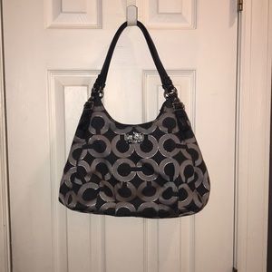 black coach purse